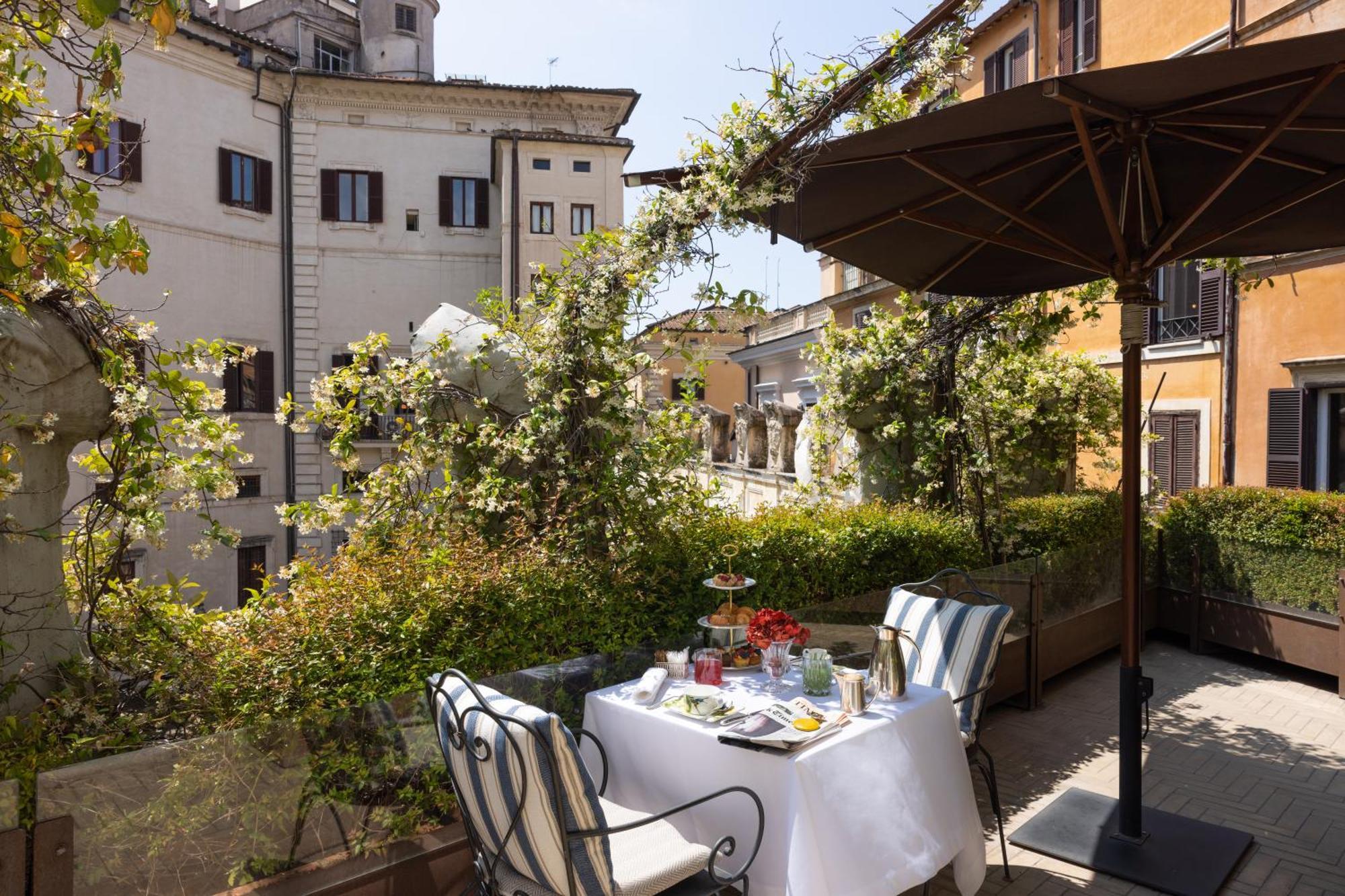 Hotel Vilon - Small Luxury Hotels Of The World Rome Buitenkant foto